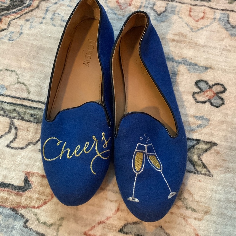 J.Crew Bubbly Flats